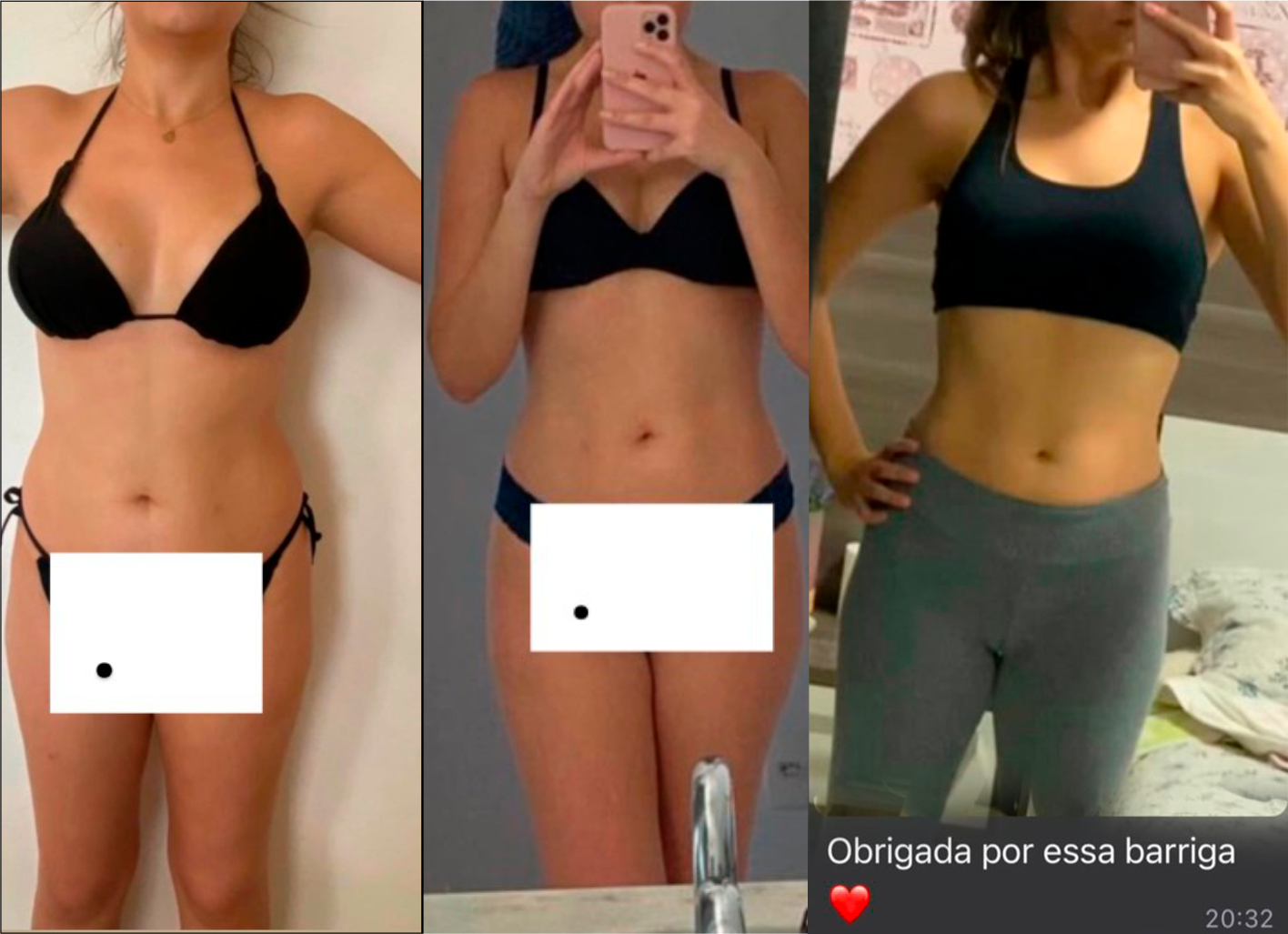 antes e depois - pam